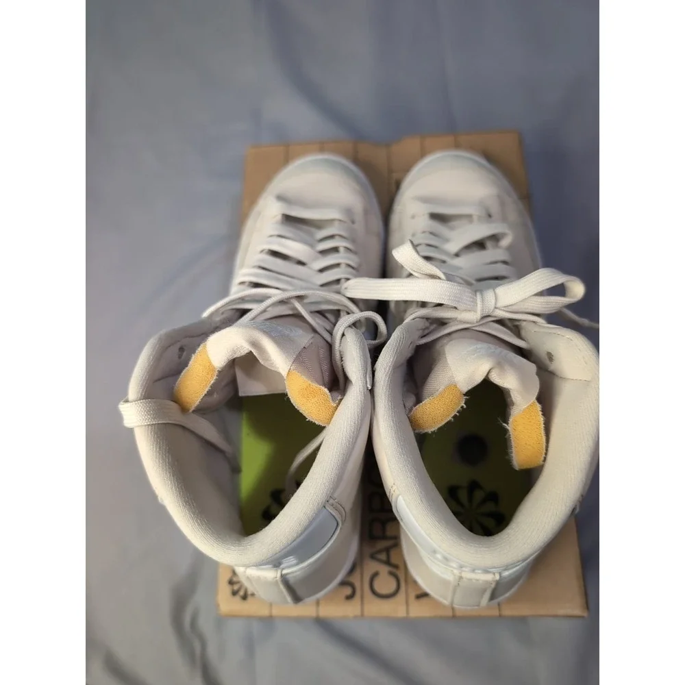 Nike Blazer Mid 77 Next Nature Womens 7.5 Sail White DQ4124-100 High Top Sneaker